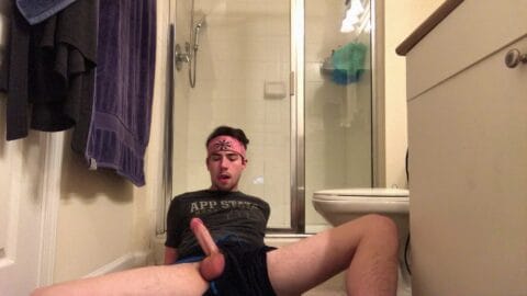 jerking off solo